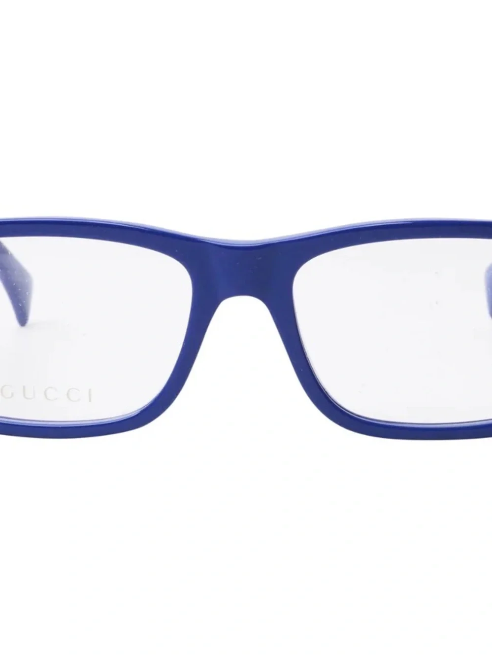 Gucci unisex Bright Blue Rectangular Eyeglass Frames